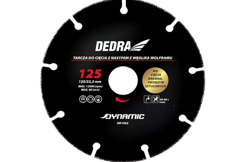 DISK REZALNI 125X22,2MM ZA LES, PLASTIKO - Glavna slika izdelka