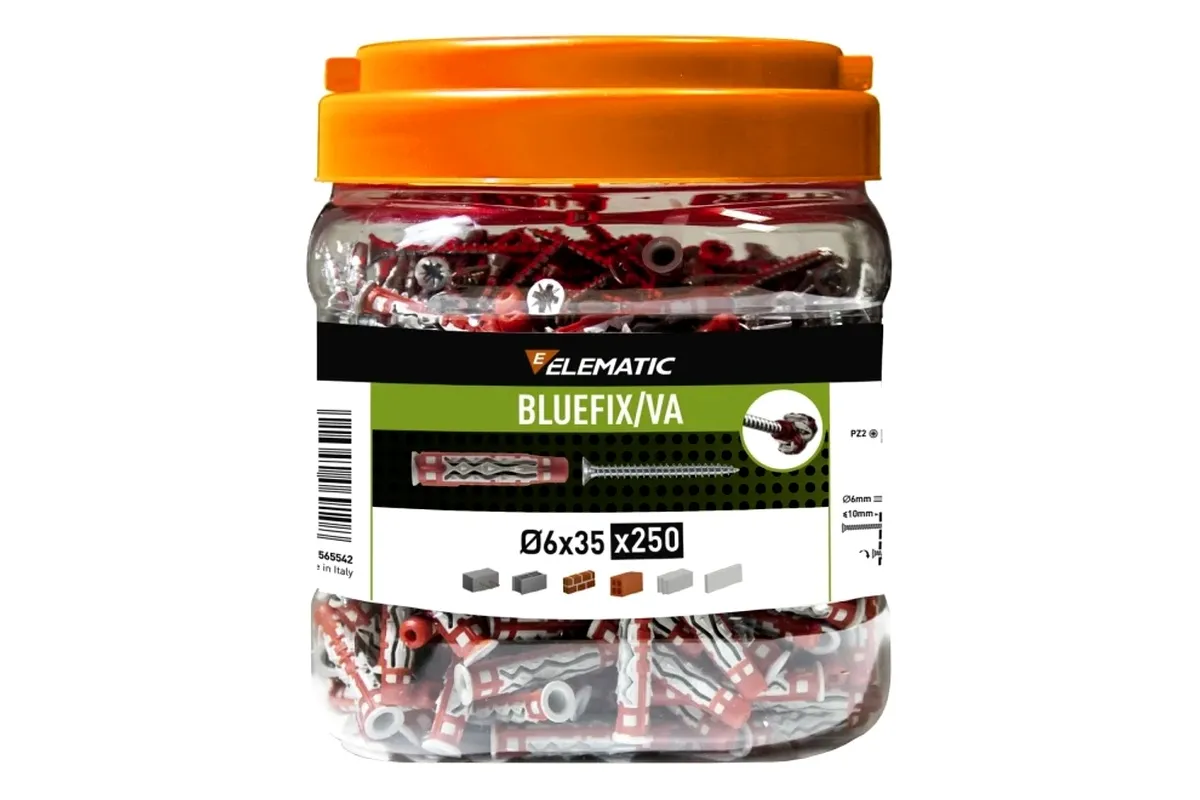 VLOŽEK ZIDNI 6X35MM Z VIJAKOM 565542 250/1 - Glavna slika izdelka