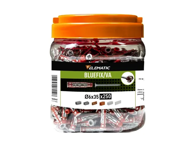 VLOŽEK ZIDNI 6X35MM Z VIJAKOM 565542 250/1