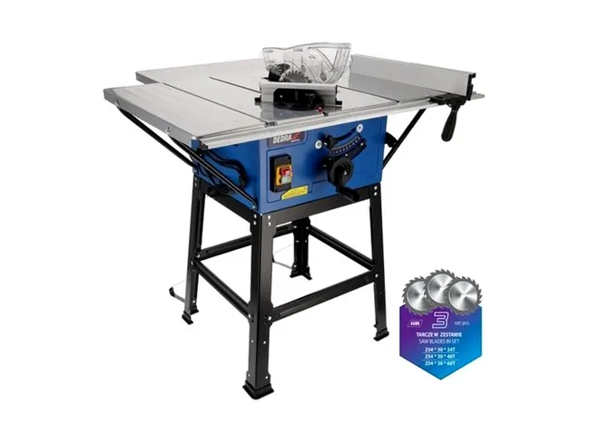 ŽAGA KROŽNA NAMIZNA 2000W REZILO 254MM